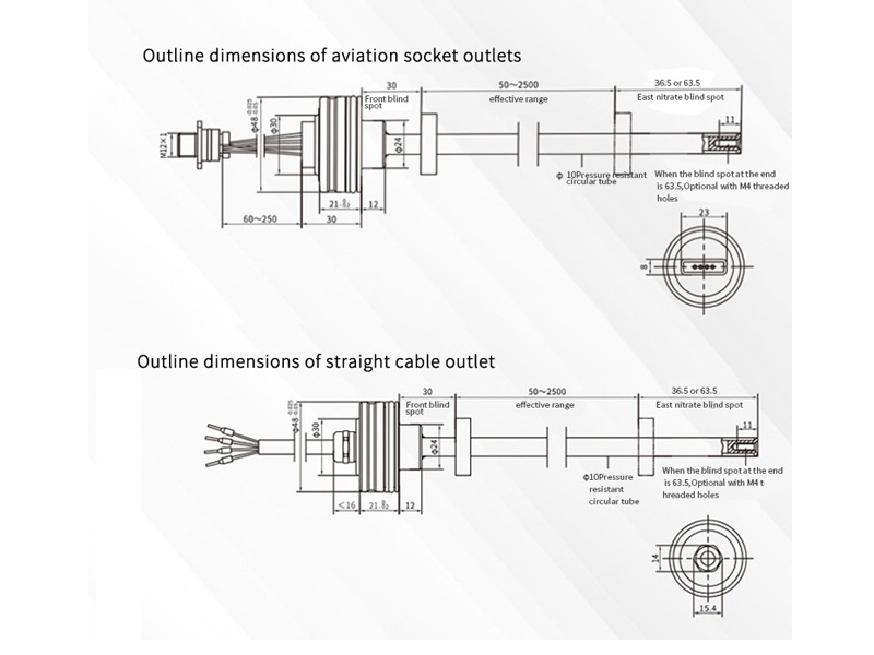 Sensor de desplazamiento magnetostricanalmh
