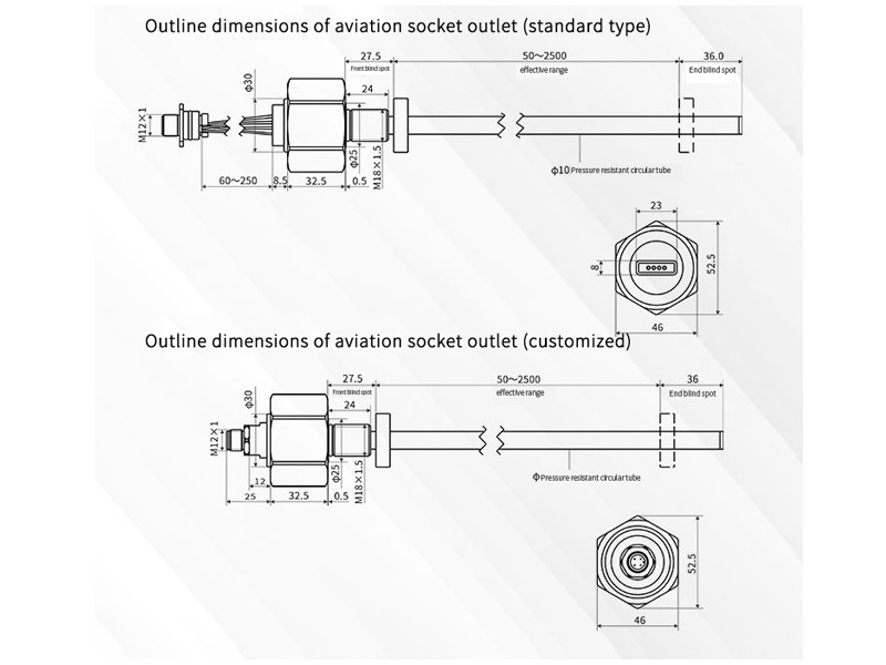 MHA Analog Magnetostrictive Displacement Sensor (en inglés)