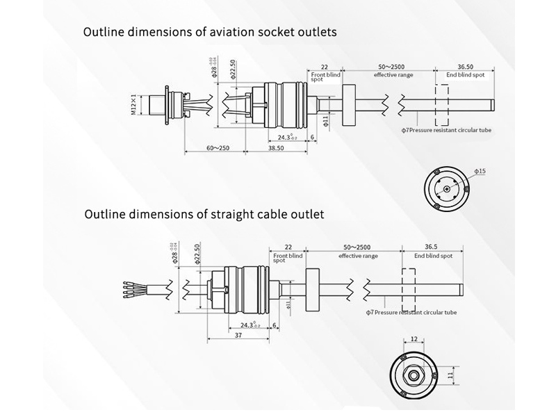 MI Analog Magnetostrictive Displacement Sensor (en inglés)