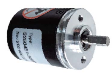 S2504 s2504 serie 25mm ultra compacto codificador Incremental de eje sólido con salida de enchufe de aviación