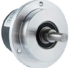 F5810-05 serie 58mm Encoder Incremental de eje sólido de alta resistencia con salida de brida con llave