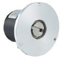 F5820 serie f5820 Encoder Incremental de eje sólido de 58mm con salida de brida con llave